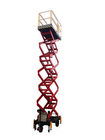O móbil de levantamento da altura 16m Scissor a capacidade de carga da plataforma de trabalho 300Kg da antena do elevador hidráulico do elevador