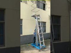 Elevação manual por guincho