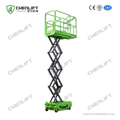 Compacto e motorizado Mini Scissor Lift com 3,9m de altura de plataforma e 240kg de carga para o desempenho