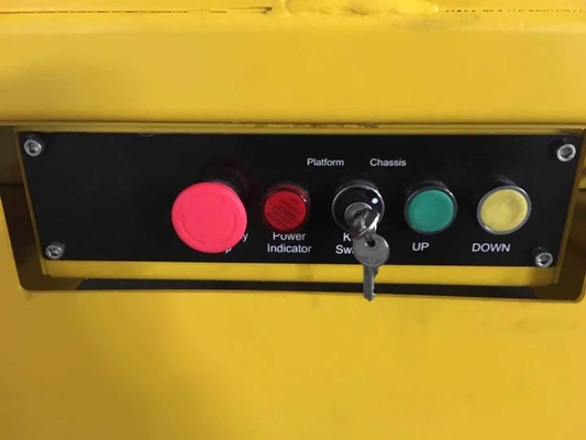elevador de elevação móvel hidráulico 14m do reboque 500kg