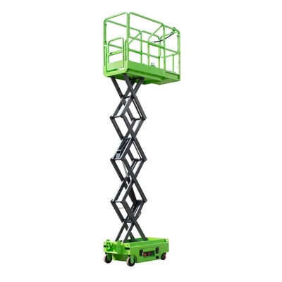 O manual ajustável que empurra mini móvel Scissor a plataforma de trabalho aéreo hidráulica 3m do elevador 450kg