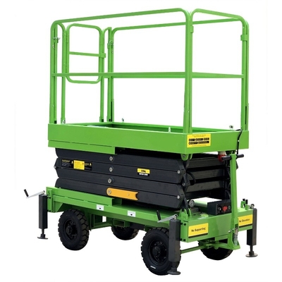 9m hidráulicos Scissor o elevador com capacidade de carga elétrica motorizada da tabela de levantamento 450kg do dispositivo