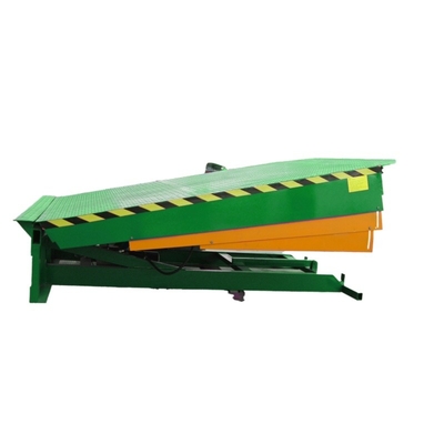 Rampa fixa elétrica da doca de carga para o recipiente que carrega 6000Kg, escala de trabalho de ±300mm