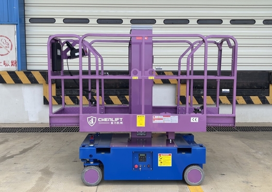 MD390-2 Fully Electric Self Propelled Vertical Lift 230kg Lift Capacity