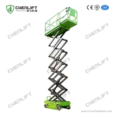 bondes automotores da carga de 450 quilogramas Scissor o elevador com CE
