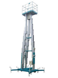 elevador telescópico do crescimento da plataforma da extensão da altura de 14m para a luz de rua, 250Kg