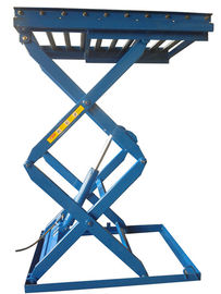 1.1M 3000KG Hotel Exhibition Hall Hydraulic Stationary Scissor Lift with Extension Platform