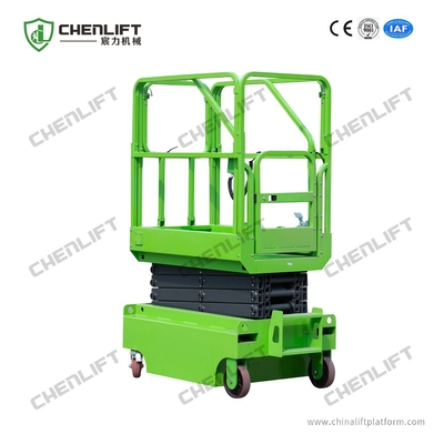 A capacidade de carga 240kg de MK390 3.9m Scissor tipo da plataforma de trabalho o mini com alimentação de DC