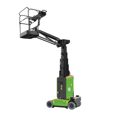 Plataforma de elevação de mastro autopropulsada compacta e eficiente para trabalhos em altitudes elevadas