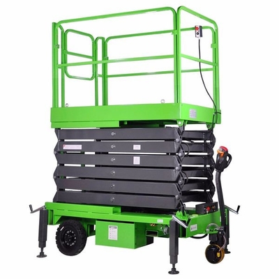 bondes pequenos de 14M Scissor o elevador com capacidade de carga motorizada do dispositivo em 450Kg